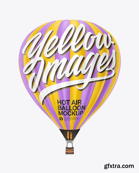 Air Balloon Mockup 63378