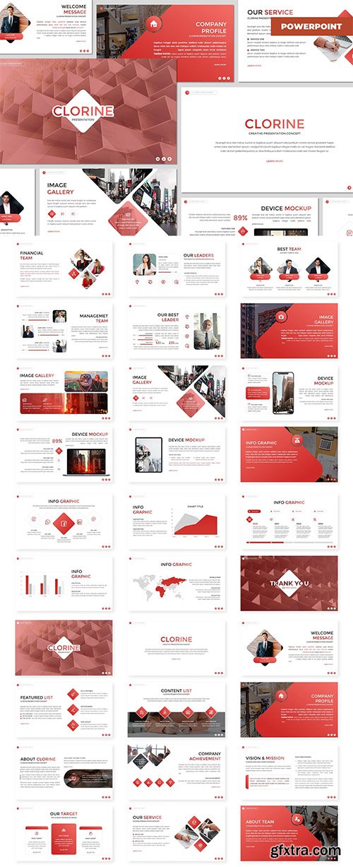 Clorine - Multipurpose Powerpoint Template