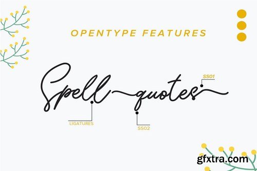 Sunflower Freehand Signature Font