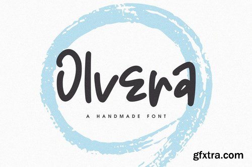 Olvera - Handmade Font