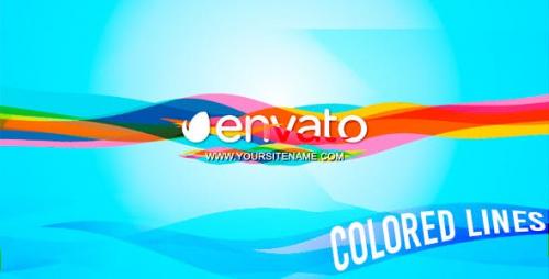 Videohive - Colored Lines - Logo
