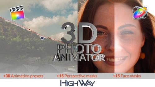 Videohive - 3D Photo Animator for FCPX