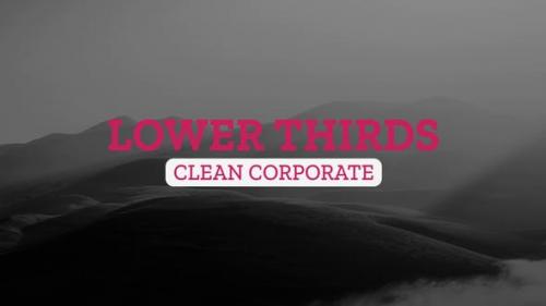 Videohive - 24 Typography Lower Thirds