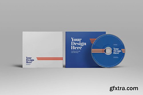CD Cardboard Jewel Case Mockup CD Cardboard Jewel Case Mockup