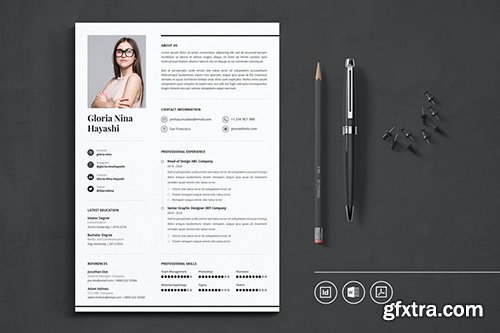Professional CV Resume Indesign Template Vol.28 Professional CV Resume Indesign Template Vol.28