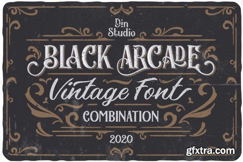 CM - Black Arcade - Font Pack 5154507 CM - Black Arcade - Font Pack 5154507