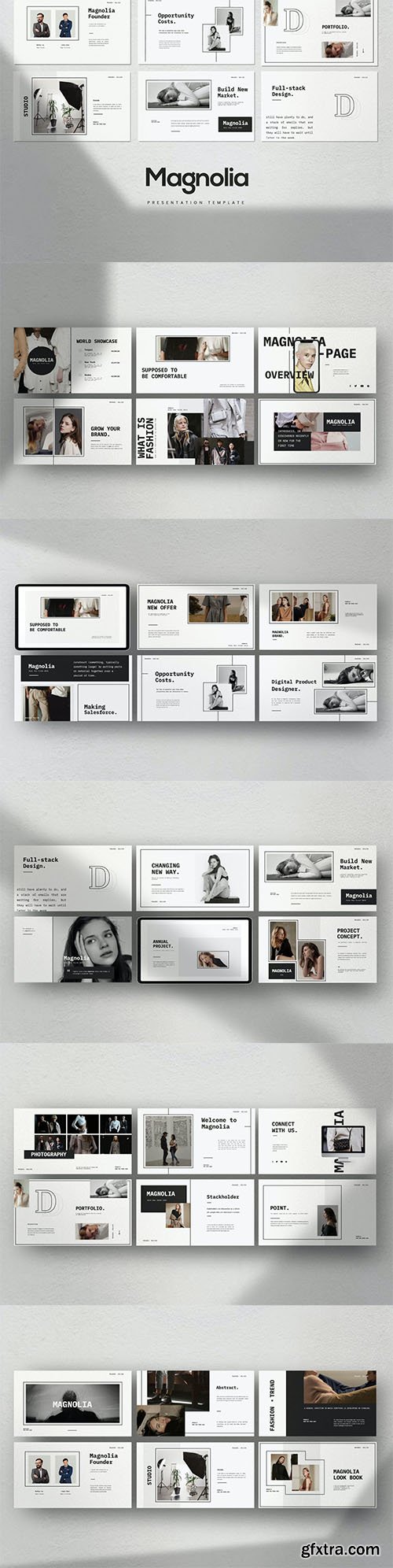 Magnolia - Business Marketing Powerpoint, Keynote