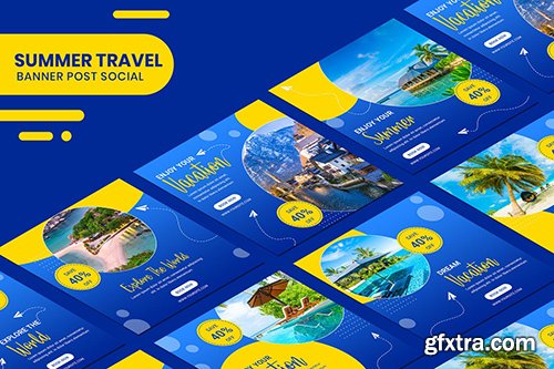Travel Banner Instagram Stories Template Travel Banner Instagram Stories Template