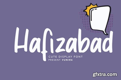 Hafizabad Cute Display Font