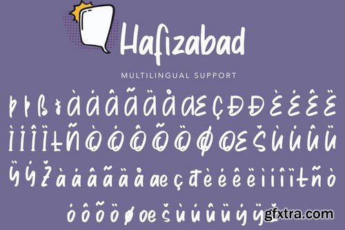 Hafizabad Cute Display Font