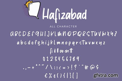 Hafizabad Cute Display Font