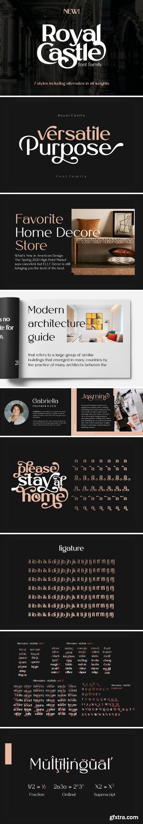 Fontbundles - Royal Castle Font 714755 Fontbundles - Royal Castle Font 714755