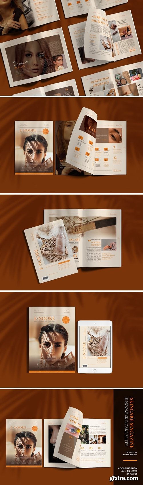 Beauty Magazine - Cosmetic / Skincare Catalog
