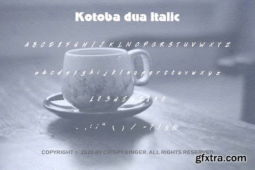 CM - Kotoba Dua - 22 Font styles 5086349