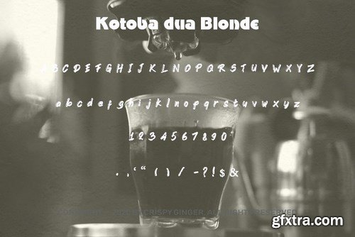 CM - Kotoba Dua - 22 Font styles 5086349