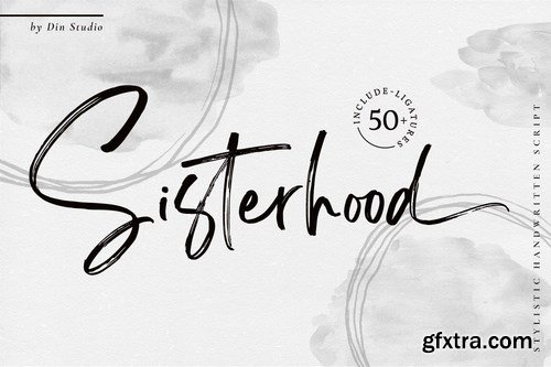 Sisterhood - Chic Brush Font
