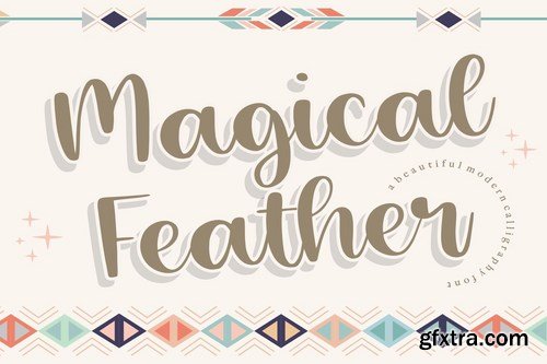 Magical Feather YH - Modern Calligraphy Font