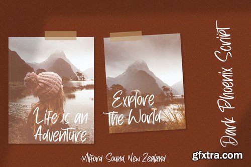 Dark Phoenix - Playful Display Font