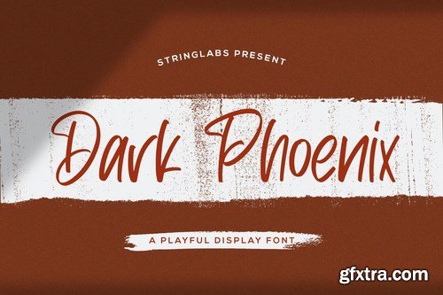 Dark Phoenix - Playful Display Font
