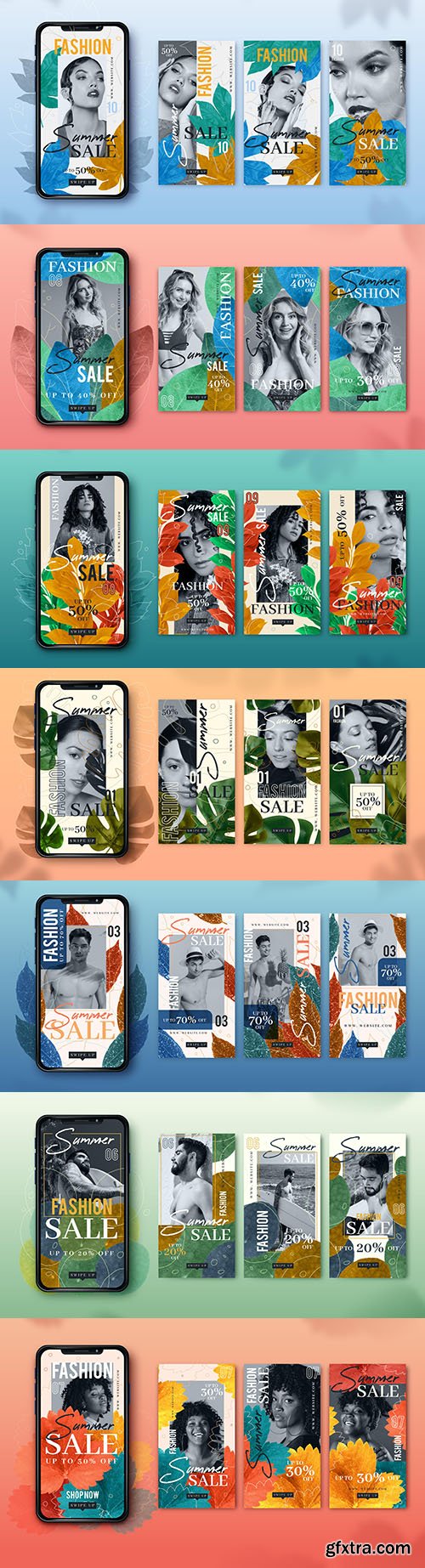 Fashion summer sale post on Instagram smartphone design
Fashion summer sale post on Instagram smartphone design