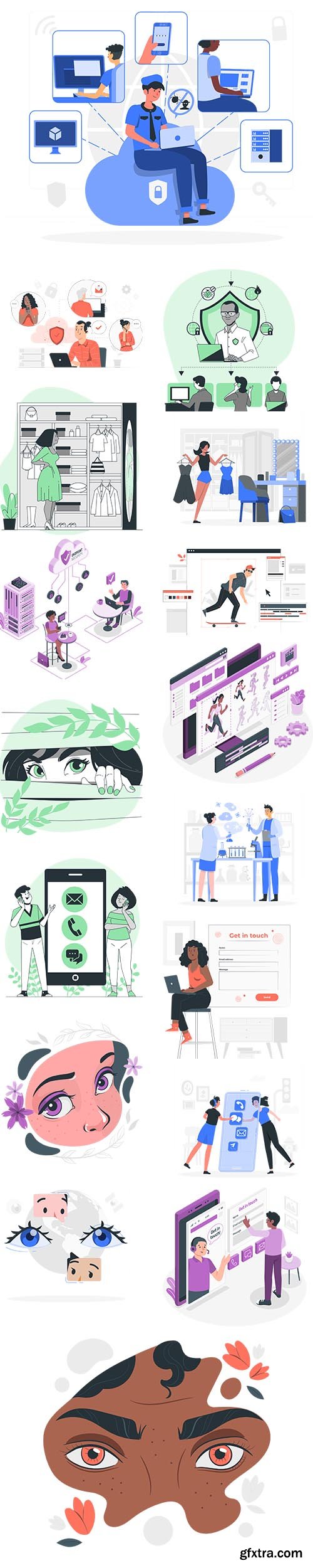 People Live Situations Colorful Collection Vol 5