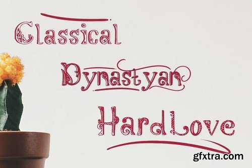 CM - Dynastyan - 5 Font styles 5116330