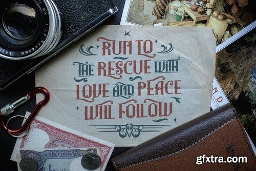 CM - The Brainster - Vintage Display Font 5200584 CM - The Brainster - Vintage Display Font 5200584