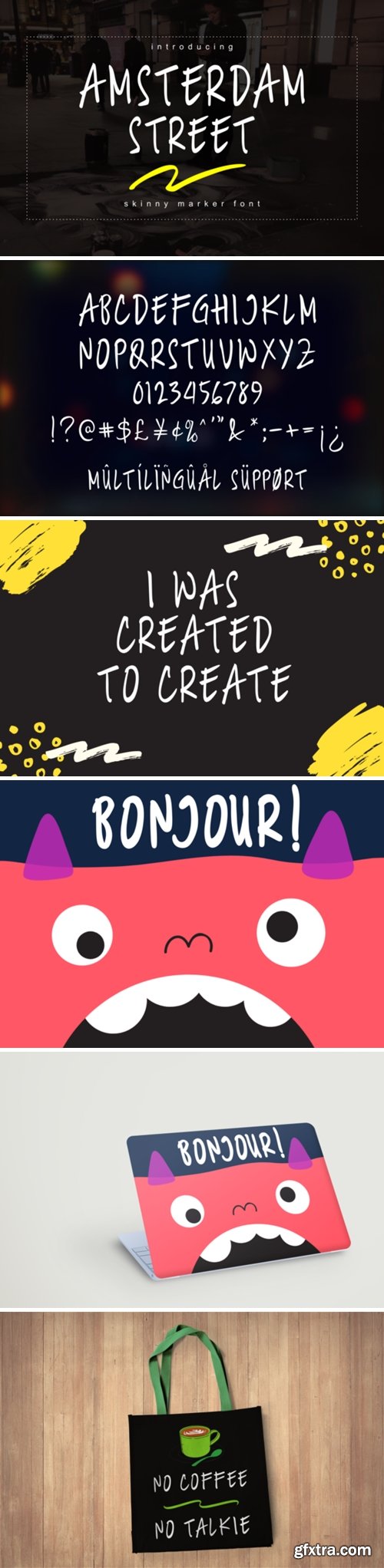 Amsterdam Street Font