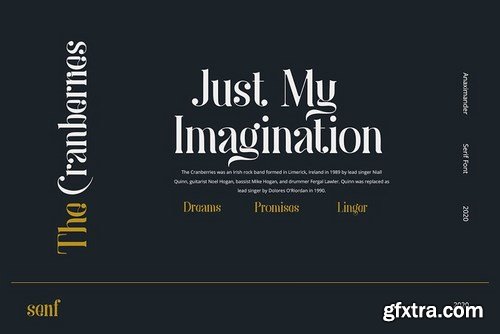 CM - Anaximander Serif Font 5212179
