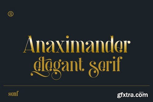 CM - Anaximander Serif Font 5212179