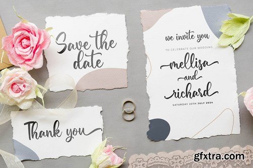 Maylena a Romantic Script Font