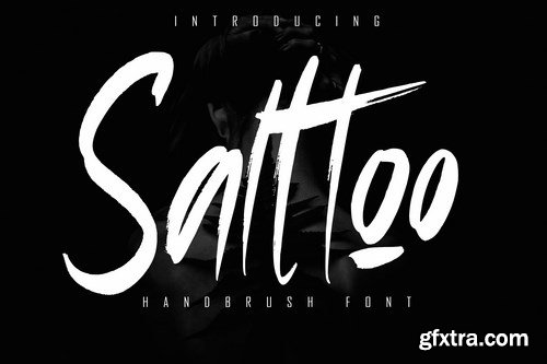 Salttoo Handbrush Font
