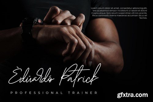 Handestonie - Signature Font