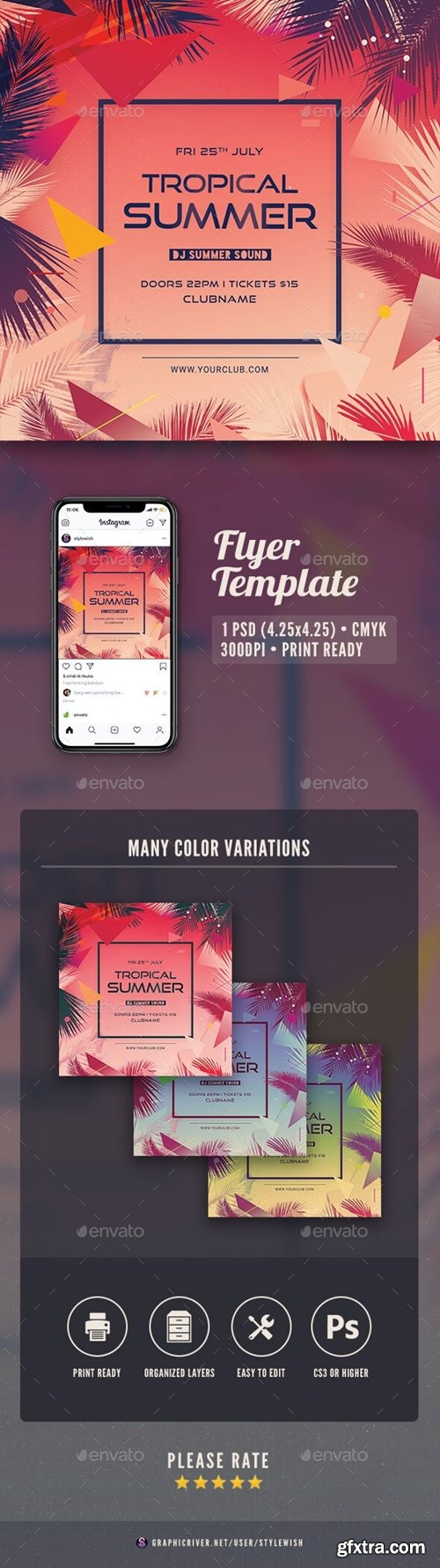 GraphicRiver - Summer Flyer 27361666