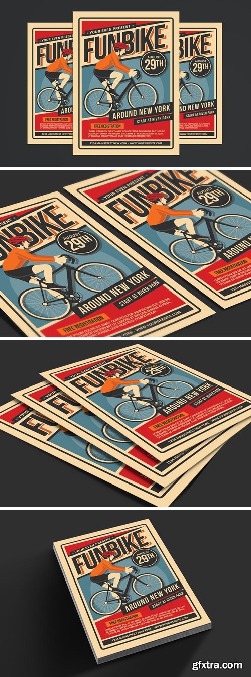 Bicycle Event Flyer