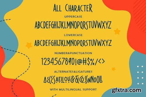 Kanote - Whimsical Display Font