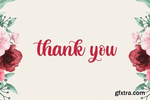 CM - Butterfly - Lovely Calligraphy Font 5209535