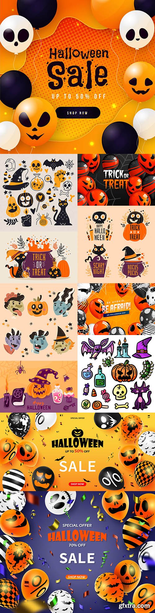 Halloween sale and painted label collection
Halloween sale and painted label collection