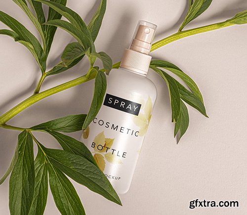 Psd Spray Bottle Cosmetic Mockup Psd Spray Bottle Cosmetic Mockup