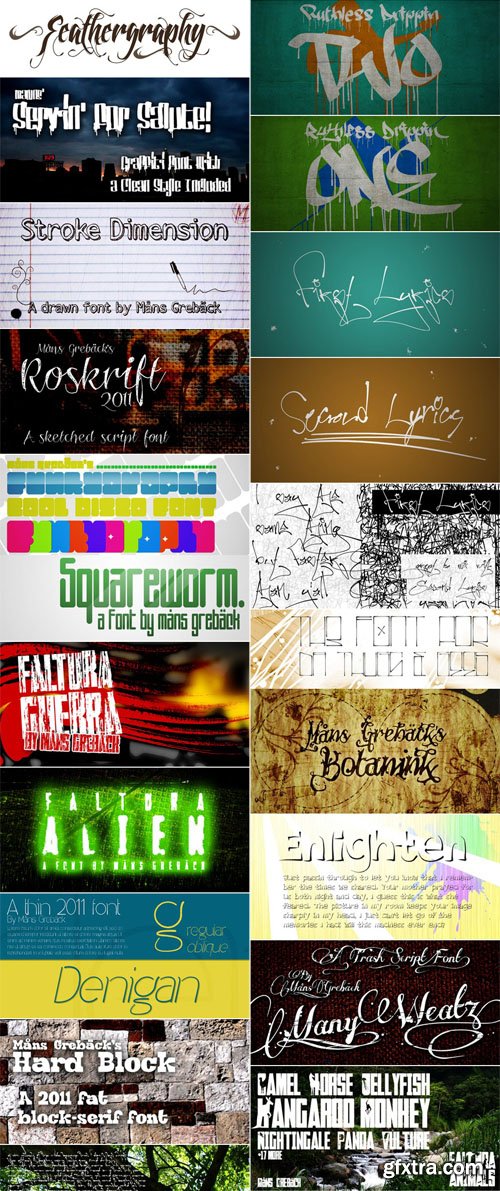 50 Fonts Collection 50 Fonts Collection