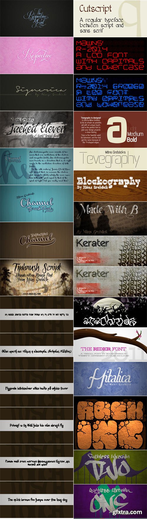 50 Fonts Collection 50 Fonts Collection