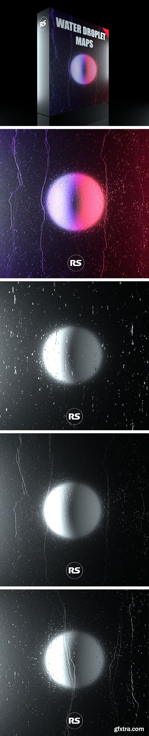 Water Droplet Renders & Maps Water Droplet Renders & Maps