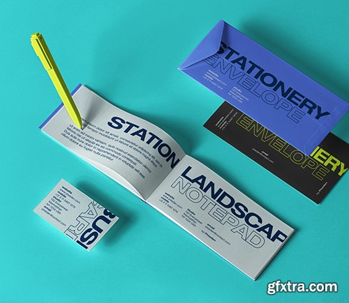 Psd Landscape Notebook Mockup 2 Psd Landscape Notebook Mockup 2