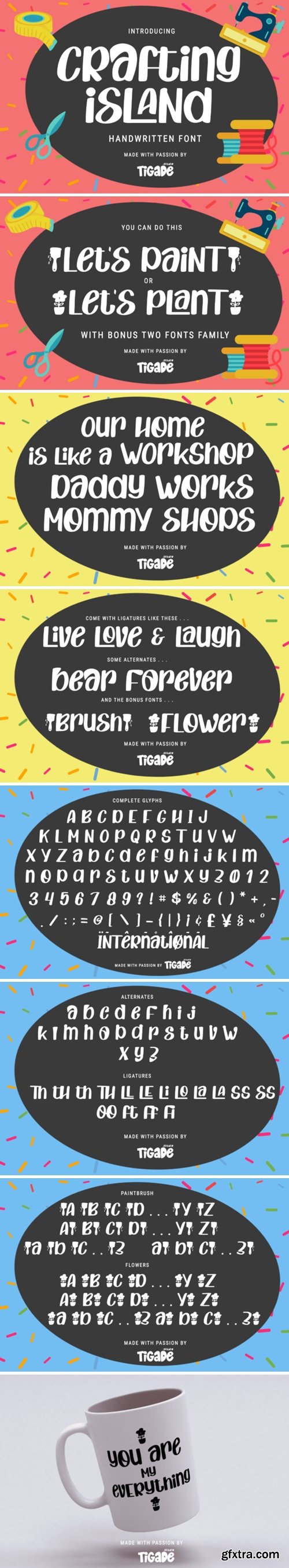 Crafting Island Font