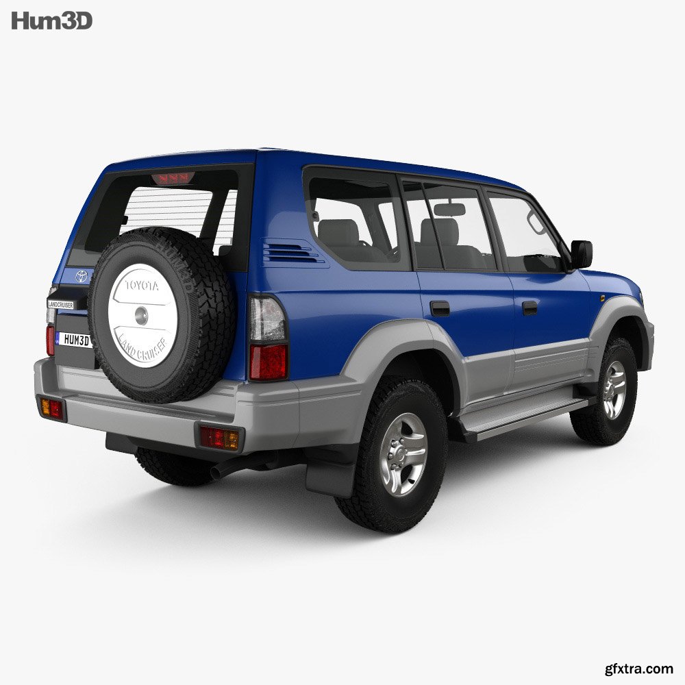 Toyota prado 3d model