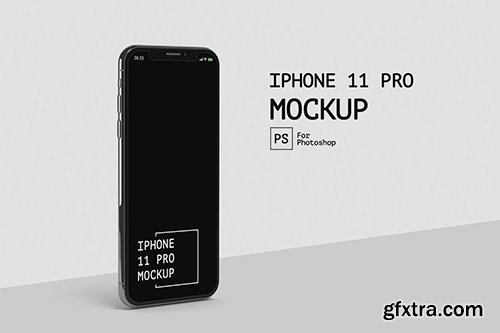 IPhone 11 Pro Side View Mockup RZ IPhone 11 Pro Side View Mockup RZ