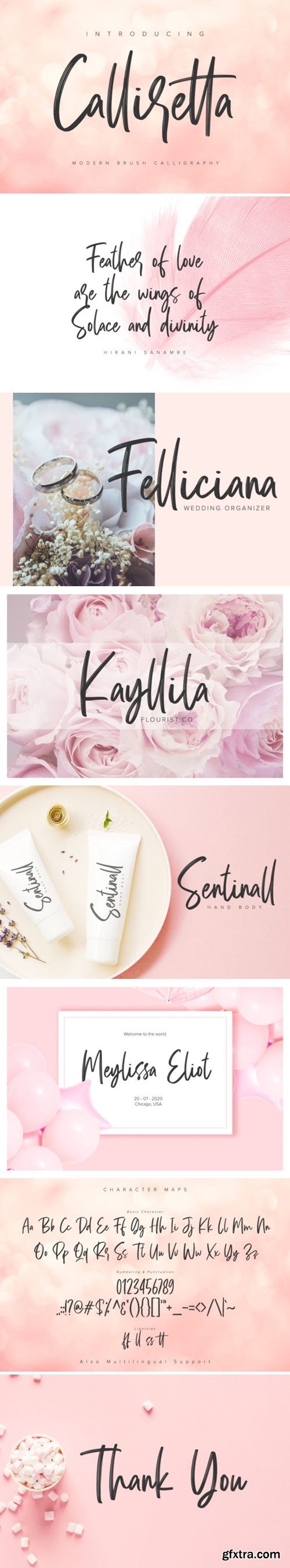 Calliretta Font