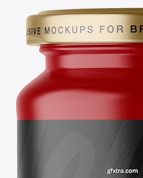 Glossy Jar Mockup 64082