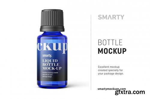 CreativeMarket - Essential oil bottle mockup 20ml 4824516