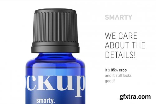 CreativeMarket - Essential oil bottle mockup 20ml 4824516